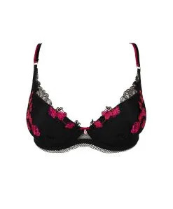 Soutien-gorge Coque Collection L'amour En Liberté De La Maison De Lingerie Française Lise Charmel. -SOUTIEN-GORGE Soldes Boutique Soutien gorge coque Lise Charmel l amour en liberte fuchsia ACH8505 LF