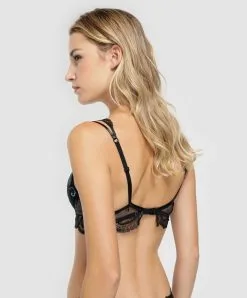 LISE CHARMEL Soutien-gorge Coque 9 LISE CHARMEL Soutien-gorge Coque -SOUTIEN-GORGE Soldes Boutique Soutien gorge coque Lise Charmel nuit elegance saphir ACG8508 NS dos