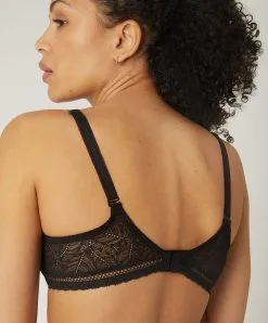 Simone Perele Soutien-gorge Coque En Dentelle Simone Pérèle Collection Comète Noir. -SOUTIEN-GORGE Soldes Boutique Soutien gorge coque Simone Perele comete noir 12S327 015 2