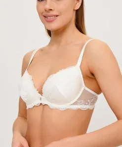 Soutien-gorge Coque En Soie Lise Charmel Collection Splendeur Soie Coloris écru Nacre (=ivoire). -SOUTIEN-GORGE Soldes Boutique Soutien gorge coque en soie Lise Charmel Splendeur soie ecru nacre ivoire ACC8580 EN 1