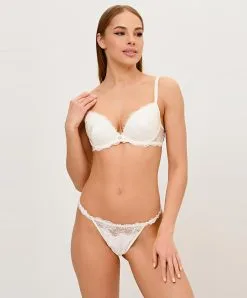 Soutien-gorge Coque En Soie Lise Charmel Collection Splendeur Soie Coloris écru Nacre (=ivoire). -SOUTIEN-GORGE Soldes Boutique Soutien gorge coque en soie Lise Charmel Splendeur soie ecru nacre ivoire ACC8580 EN 3