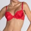 Soutien-gorge Coque En Soie Lise Charmel Collection Splendeur Soie, Coloris Rouge. -SOUTIEN-GORGE Soldes Boutique Soutien gorge coque en soie Lise Charmel Splendeur soie rouge rouge ACC8580 RS 501