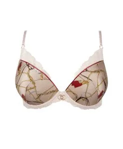 Soutien-gorge Coque En Soie Collection Lingerie Séduction Cavalière De La Marque Lise Charmel. -SOUTIEN-GORGE Soldes Boutique Soutien gorge coque en soie Lise Charmel seduction cavaliere ambre ACH8509 AC