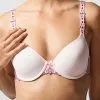 Soutien-gorge Coque à Mémoire De Forme Rose Perle Collection Champs Elysées De La Marque De Lingerie Chantelle. 