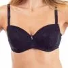 Soutien-gorge Coque Grande Taille Collection De Lingerie Permanente Dressing Floral De Chez Lise Charmel, Coloris Noir. 