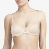 Soutien-gorge Coque à Mémoire De Forme Chair Chantelle Tiré De La Collection Quotidienne Instants. -SOUTIEN-GORGE Soldes Boutique Soutien gorge coque memoire de forme Chantelle Instants beige dore chair C13A60 01N 10