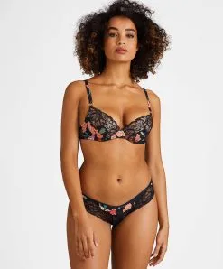 Soutien-gorge Coque Aubade De La Collection Sweet Folk. -SOUTIEN-GORGE Soldes Boutique Soutien gorge coque plongeant sweet folk Aubade poetique RPN08 POET 2