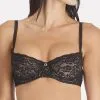 Soutien-gorge Corbeille De La Collection Lingerie Permanente Rosessence Par Aubade Paris. -SOUTIEN-GORGE Soldes Boutique Soutien gorge corbeille Aubade rosessence noir HK14
