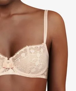Soutien-gorge Corbeille Beige Doré Collection Day To Night De Chez Chantelle.  -SOUTIEN-GORGE Soldes Boutique Soutien gorge corbeille Chantelle Day to Night beige dore chair C15F50 01N 3