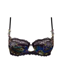 Soutien-gorge Corbeille De La Collection Lingerie De Luxe Dentelle Cashmer Par Lise Charmel.  -SOUTIEN-GORGE Soldes Boutique Soutien gorge corbeille Lise Charmel Dentelle cashmer emaux cashmer prune ACH3051 EC 10
