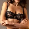 Soutien-gorge Corbeille Collection De Lingerie Permanente Dressing Floral De Chez Lise Charmel, Coloris Noir.  -SOUTIEN-GORGE Soldes Boutique Soutien gorge corbeille Lise Charmel Dressing Floral noir ACC3088 NO fashion 1