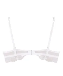 Soutien-gorge Corbeille Collection De Lingerie Blanche Féérie Couture Par Lise Charmel. -SOUTIEN-GORGE Soldes Boutique Soutien gorge corbeille Lise Charmel Feerie Couture blanc ACH3074 BL 1002