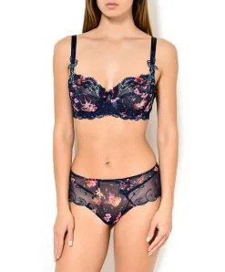 Soutien-gorge Corbeille De La Collection Fête De Venise Par Lise Charmel. -SOUTIEN-GORGE Soldes Boutique Soutien gorge corbeille Lise Charmel Fete de Venise Bleu perou ACG3024 BP ensemble