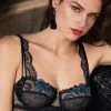 LISE CHARMEL Soutien-gorge Corbeille -SOUTIEN-GORGE Soldes Boutique Soutien gorge corbeille Lise Charmel nuit elegance saphir ACG3008 NS fashion