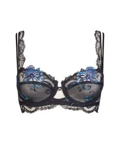 LISE CHARMEL Soutien-gorge Corbeille -SOUTIEN-GORGE Soldes Boutique Soutien gorge corbeille Lise Charmel nuit elegance saphir ACG3008 NS profil