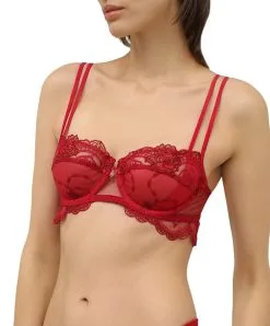 Soutien-gorge Corbeille Lise Charmel De La Collection Lingerie Rouge Tellement Glamour. -SOUTIEN-GORGE Soldes Boutique Soutien gorge corbeille Lise Charmel tellement glamour rubis ACH3004 SR 101