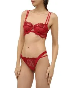 Soutien-gorge Corbeille Lise Charmel De La Collection Lingerie Rouge Tellement Glamour. -SOUTIEN-GORGE Soldes Boutique Soutien gorge corbeille Lise Charmel tellement glamour rubis ACH3004 SR 103