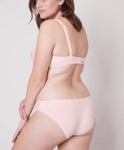 Simone Perele Soutien-gorge Corbeille Simone Pérèle Collection De Lingerie Permanente Délice Coloris Poudre. -SOUTIEN-GORGE Soldes Boutique Soutien gorge corbeille Simone Perele Delice poudre rose pastel 12X330 383 24