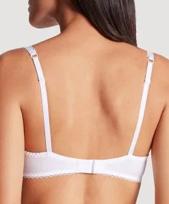 Soutien-gorge Corbeille Collection Lingerie Bahia & Moi De La Marque De Lingerie Aubade -SOUTIEN-GORGE Soldes Boutique Soutien gorge corbeille bahia et moi Aubade blanc PY14 Blanc 3