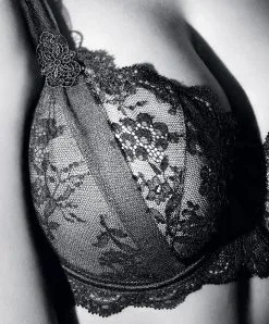 Soutien-gorge Corbeille Confort Aubade à L’Amour Coloris Noir De Chez Aubade Paris. -SOUTIEN-GORGE Soldes Boutique Soutien gorge corbeille confort grande taille Aubade a l amour Aubade noir DA14 02 NOIR 101