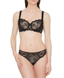 Soutien-gorge Corbeille Confort Aubade à L’Amour Coloris Noir De Chez Aubade Paris. -SOUTIEN-GORGE Soldes Boutique Soutien gorge corbeille confort grande taille Aubade a l amour Aubade noir DA14 02 NOIR 3