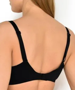 ANTINÉA DE LISE CHARMEL Soutien-gorge Corbeille Couture Verticale Noir Argent Collection Bijou De Nuit Par Antinéa De Lise Charmel. -SOUTIEN-GORGE Soldes Boutique Soutien gorge corbeille couture verticale grande taille Antinea de Lise Charmel Bijou de Nuit noir argent noir argent DCG3403 NA 2