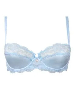 Soutien-gorge Corbeille En Soie Lise Charmel Collection Splendeur Soie Coloris Splendeur Azur (bleu Ciel). -SOUTIEN-GORGE Soldes Boutique Soutien gorge corbeille en soie Lise Charmel Splendeur soie bleu azur bleu ciel ACC3080 SZ 10
