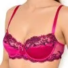 Soutien-gorge En Soie Lise Charmel Forme Corbeille Collection Splendeur Soie Coloris Splendeur Fuchsia.  -SOUTIEN-GORGE Soldes Boutique Soutien gorge corbeille en soie Lise Charmel Splendeur soie fuchsia ACC3080 SF face