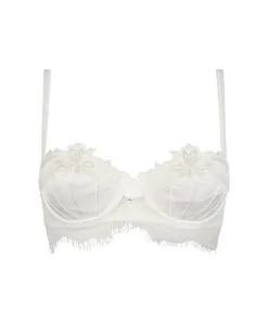 Soutien-gorge Corbeille En Soie Emotion Beauté De La Marque De Lingerie Lise Charmel. -SOUTIEN-GORGE Soldes Boutique Soutien gorge corbeille en soie Lise Charmel emotion beaute nacre ACS3062 EN