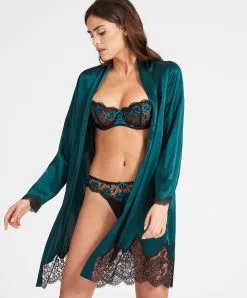 Soutien-gorge Corbeille Aubade De La Collection Lingerie Fièvre Andalouse. -SOUTIEN-GORGE Soldes Boutique Soutien gorge corbeille fievre andalouse Aubade lapis lazuli QC14 LPLA 5