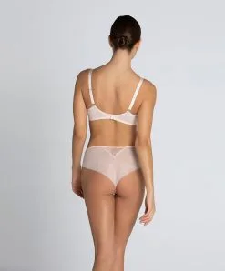 Soutien-gorge Corbeille Fitting Ligne Sublime En Dentelle De La Marque De Lingerie Française Lise Charmel, Coloris Rose Sublime. -SOUTIEN-GORGE Soldes Boutique Soutien gorge corbeille fitting Lise Charmel Sublime en dentelle rose poudre rose sublime ACH2813 OS 5