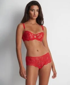 Soutien-gorge Corbeille Aubade De La Collection Lingerie Flowermania. 12 Soutien-gorge Corbeille Aubade De La Collection Lingerie Flowermania. -SOUTIEN-GORGE Soldes Boutique Soutien gorge corbeille flowermania Aubade rouge LAF14 ROFL 2