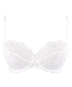 Soutien-gorge Corbeille Grande Taille Collection De Lingerie Blanche Féérie Couture Par Lise Charmel. -SOUTIEN-GORGE Soldes Boutique Soutien gorge corbeille grand taille Lise Charmel Feerie Couture blanc BCH2874 BL 1001
