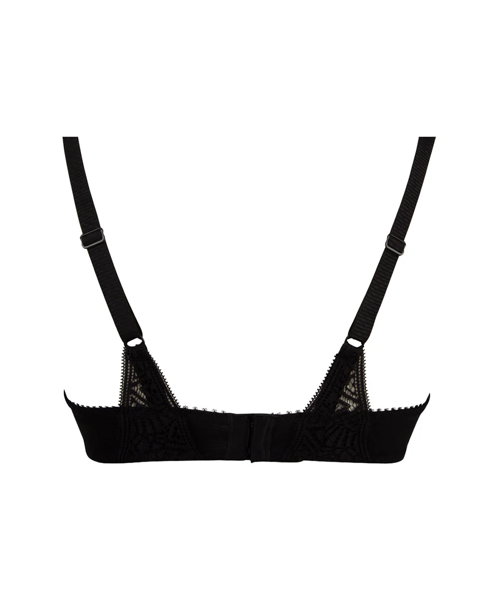 ANTIGEL DE LISE CHARMEL Soutien-gorge Corbeille Bonnets Profonds Collection Deco Folies De La Marque De Lingerie Antigel Par Lise Charmel, Coloris Noir. 7 ANTIGEL DE LISE CHARMEL Soutien-gorge Corbeille Bonnets Profonds Collection Deco Folies De La Marque De Lingerie Antigel Par Lise Charmel, Coloris Noir. – Image 5