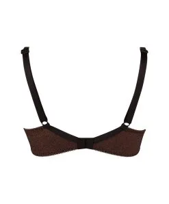 ANTIGEL DE LISE CHARMEL Soutien-gorge Corbeille Bonnets Profonds Collection à Paillettes Disco Dentelle Coloris Cuivre De Chez Antigel Par Lise Charmel. -SOUTIEN-GORGE Soldes Boutique Soutien gorge corbeille grande taille Antigel de Lise Charmel Disco Dentelle cuivre FCH2846 CD packshot 2