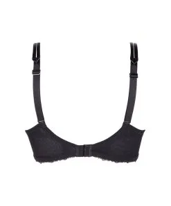 Eprise De Lise Charmel Soutien-gorge Corbeille Fitting Par Éprise De Lise Charmel Collection Dentelle Lotus Coloris Noir Lilas. -SOUTIEN-GORGE Soldes Boutique Soutien gorge corbeille grande taille dentelle lotus Eprise de Lise Charmel noir lilas BCG2825 NL PS2