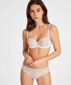 Soutien-gorge Corbeille Collection Lingerie Joyau éternel De La Marque Iconique Aubade. -SOUTIEN-GORGE Soldes Boutique Soutien gorge corbeille joyau eternel Aubade opaline UBF14 OPLI 3