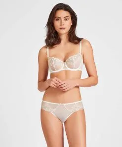 Soutien-gorge Corbeille Collection Lingerie Joyau éternel De La Marque Iconique Aubade. -SOUTIEN-GORGE Soldes Boutique Soutien gorge corbeille joyau eternel Aubade opaline UBF14 OPLI 6