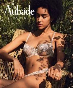 Soutien-gorge Corbeille Aubade De La Collection Mélodie D'été Aurore. -SOUTIEN-GORGE Soldes Boutique Soutien gorge corbeille melodie d ete Aubade aurore ICF14 AURO 10