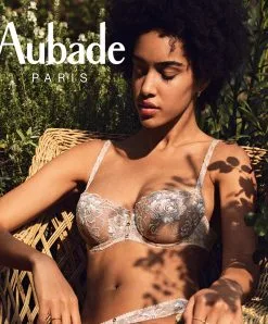 Soutien-gorge Corbeille Aubade De La Collection Mélodie D'été Aurore. -SOUTIEN-GORGE Soldes Boutique Soutien gorge corbeille melodie d ete Aubade aurore ICF14 AURO 9