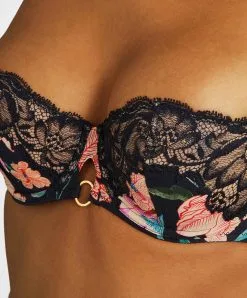 Soutien-gorge Corbeille Aubade De La Collection Sweet Folk. -SOUTIEN-GORGE Soldes Boutique Soutien gorge corbeille sweet folk Aubade poetique RPF14 POET 1