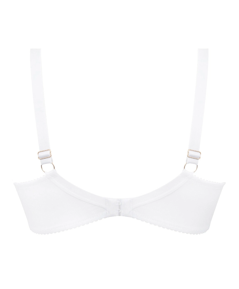 Soutien-gorge Grande Taille à Armatures à Fleurs De La Collection Été Frivole Coloris Blanc Fleuri De Chez Lise Charmel. 10 Soutien-gorge Grande Taille à Armatures à Fleurs De La Collection Été Frivole Coloris Blanc Fleuri De Chez Lise Charmel. – Image 8