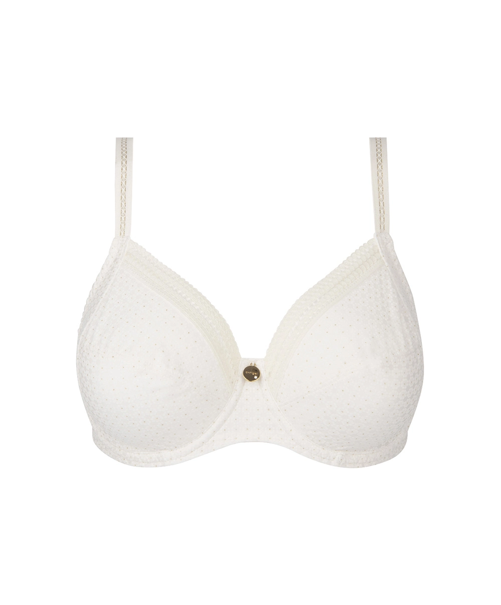 ANTIGEL DE LISE CHARMEL Soutien-gorge Grande Taille Emboitant à Armatures "Bien-être" Collection Daily Paillette Coloris Nacre De Chez Antigel Par Lise Charmel. 7 ANTIGEL DE LISE CHARMEL Soutien-gorge Grande Taille Emboitant à Armatures "Bien-être" Collection Daily Paillette Coloris Nacre De Chez Antigel Par Lise Charmel. – Image 5