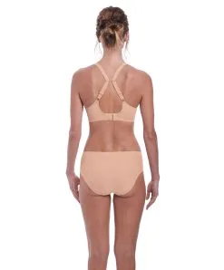 Soutien-gorge Moulé Avec Armatures Collection Aura De Chez Fantasie Lingerie. -SOUTIEN-GORGE Soldes Boutique Soutien gorge couvrant moule armatures Fantasie Aura natural beige chair FL2322 NAE ensemble dos 1