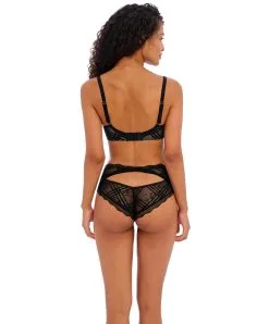 Soutien-gorge Décolleté Plongeant Armature Apex Haute Collection Permanente De Dessous Sexy Freya Fatale De La Maison Freya Lingerie, Coloris Noir.  -SOUTIEN-GORGE Soldes Boutique Soutien gorge decollete plongeant armature apex haute Freya Freya Fatale noir AA401422 NOR 12