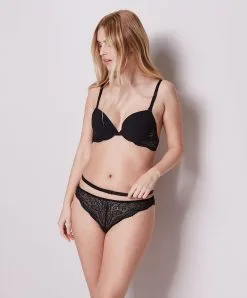 Simone Perele Soutien-gorge Dos Nu Multipositions Simone Pérèle De La Ligne De Lingerie Permanente Eden, Coloris Noir. 41 Simone Perele Soutien-gorge Dos Nu Multipositions Simone Pérèle De La Ligne De Lingerie Permanente Eden, Coloris Noir. -SOUTIEN-GORGE Soldes Boutique Soutien gorge dos nu multipositions Simone Perele Eden noir 12E370 015 19