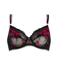 Soutien-gorge Armature Collection L'amour En Liberté De La Maison De Lingerie Française Lise Charmel. -SOUTIEN-GORGE Soldes Boutique Soutien gorge emboitant Lise Charmel l amour en liberte fuchsia ACH6005 LF