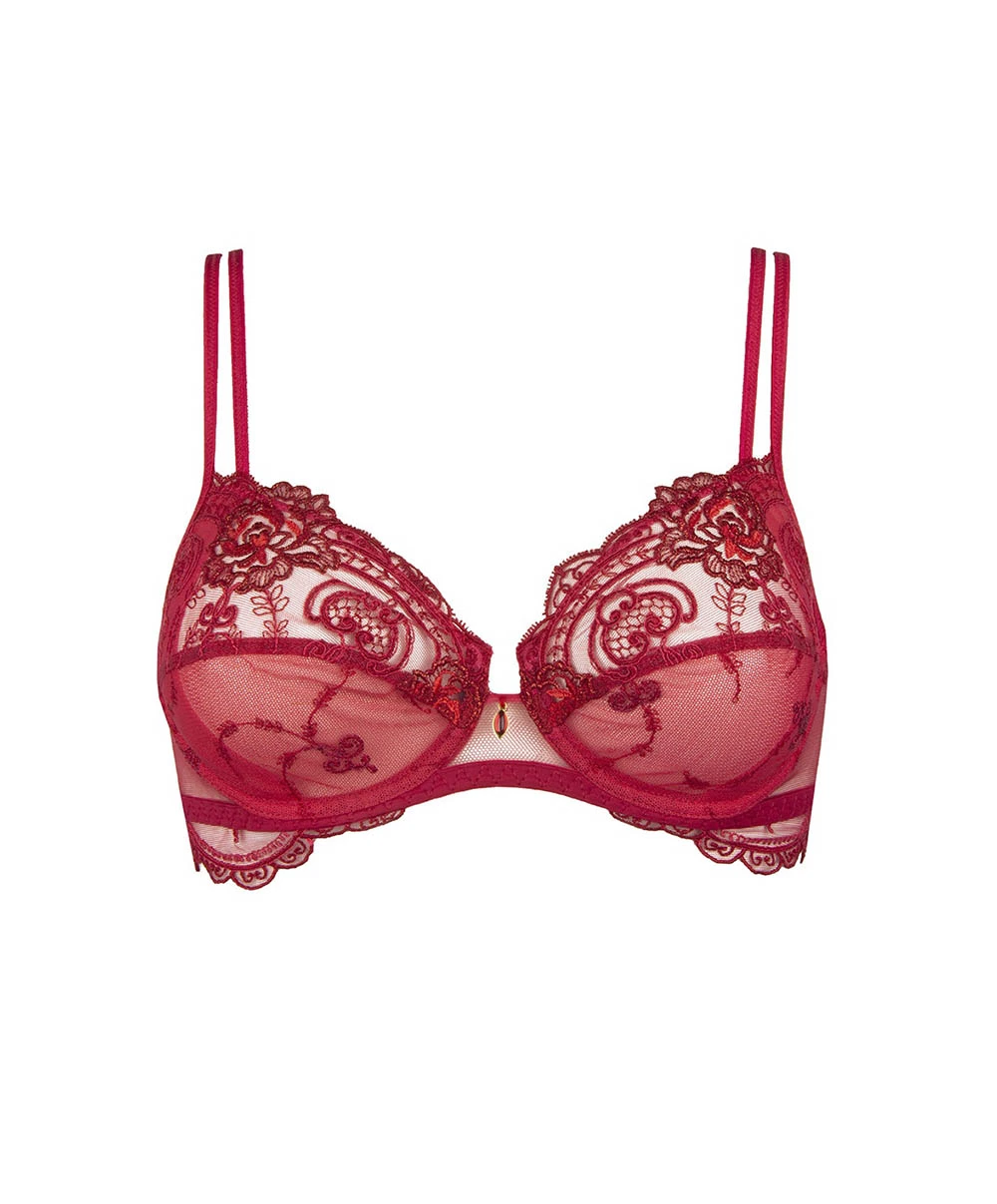 Soutien-gorge Armature Lise Charmel De La Collection Lingerie Rouge Tellement Glamour. 7 Soutien-gorge Armature Lise Charmel De La Collection Lingerie Rouge Tellement Glamour. – Image 5