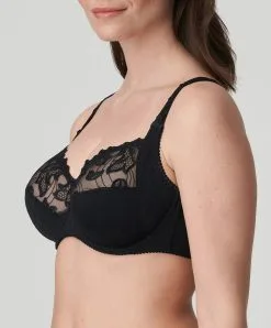 Soutien-gorge Emboitant Armatures En Trois Parties Collection Deauville De Chez PrimaDonna En Coloris Noir. -SOUTIEN-GORGE Soldes Boutique Soutien gorge emboitant armatures Prima Donna Deauville noir 0161810 0161811 ZWA 503