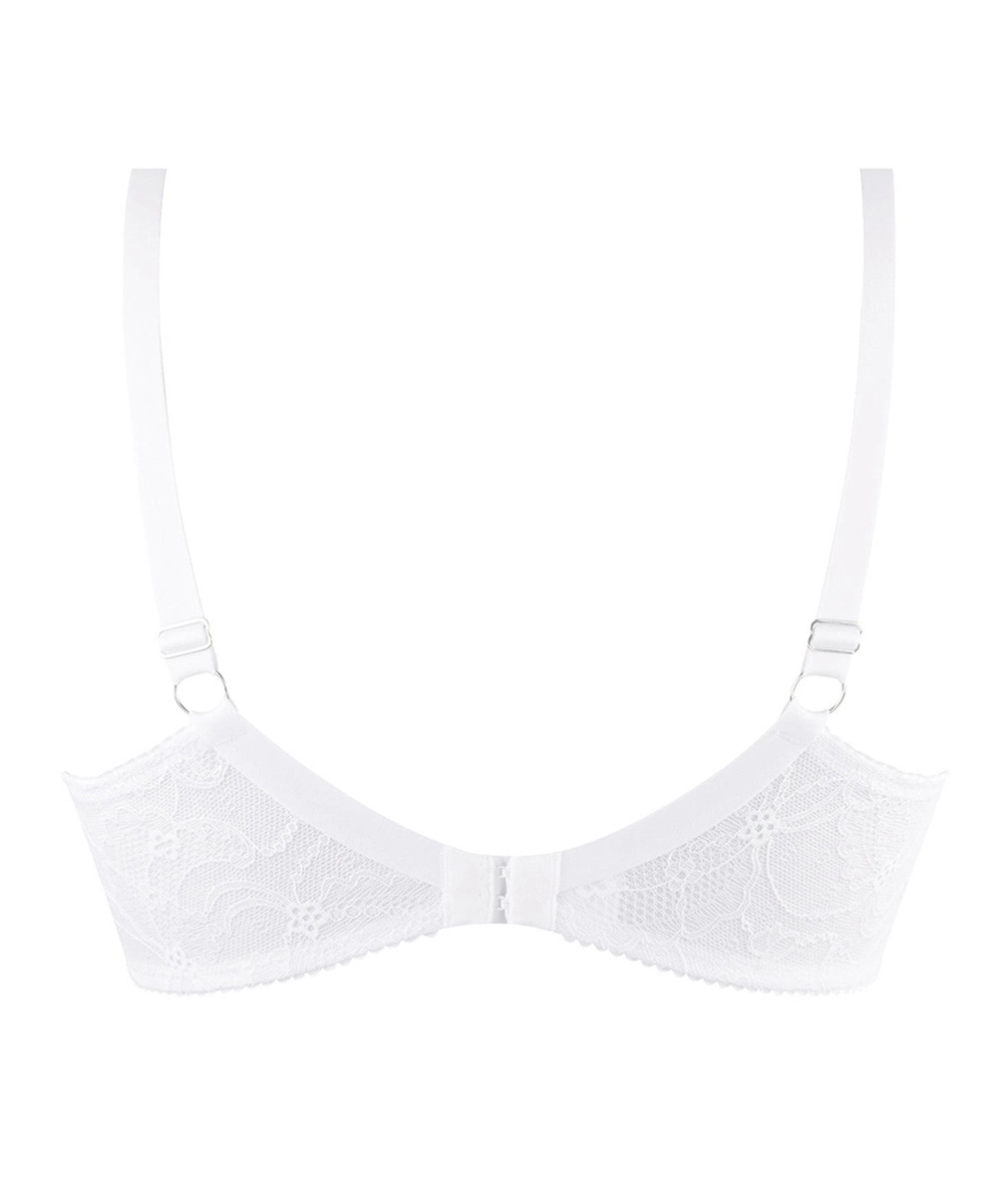 Soutien-gorge Couvrant Grande Taille Collection De Lingerie Blanche Féérie Couture Par Lise Charmel. 15 Soutien-gorge Couvrant Grande Taille Collection De Lingerie Blanche Féérie Couture Par Lise Charmel. – Image 13